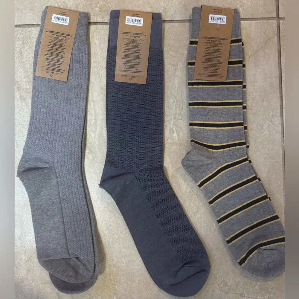 J. Crew Men’s Dress & Casual Socks